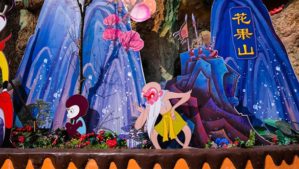 经典动画IP亮相北京欢乐谷国潮文化节