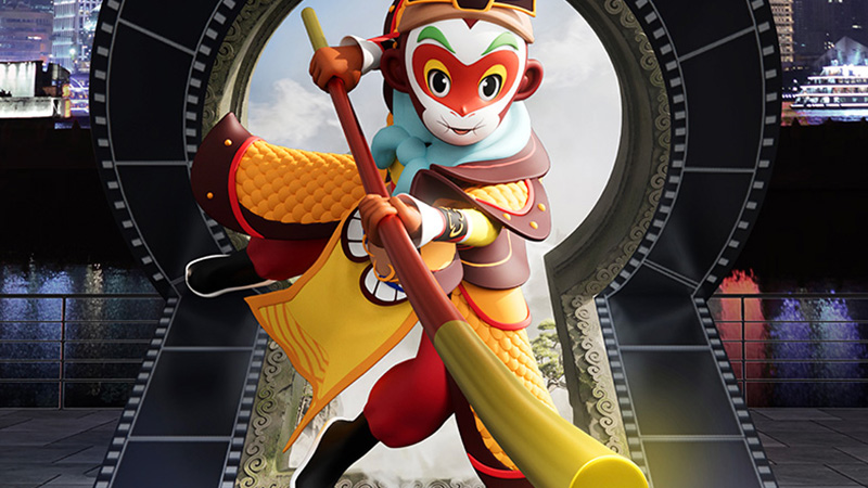 【元·动态】齐天大圣“闪现”北外滩!上影IP亮相首届上海国际光影节