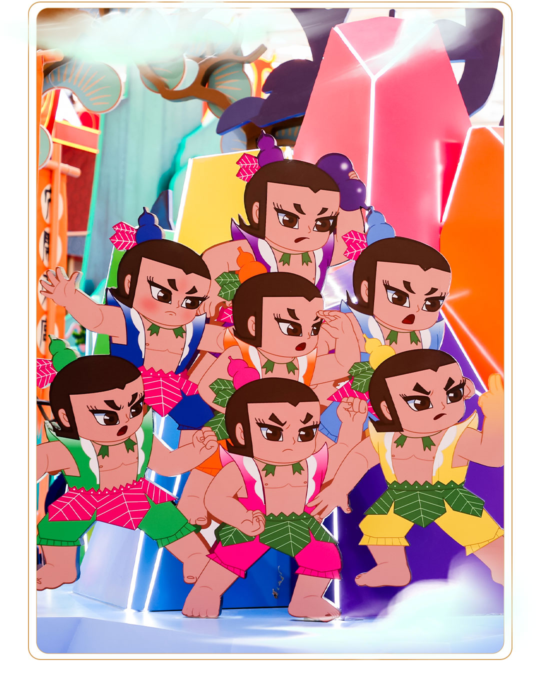 【元·动态】“齐乐龙龙”庆新春，大圣、哪吒、葫芦兄弟齐聚上海虹桥南丰城！