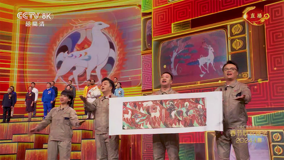 上春晚啦!上影30+动画角色与各行业代表一起向全国人民拜年!