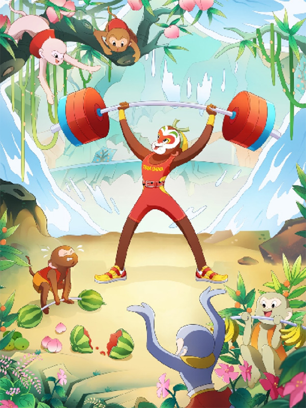 巴黎赛事风云起,《大闹天宫》与TEAM CHINA联动系列产品上线